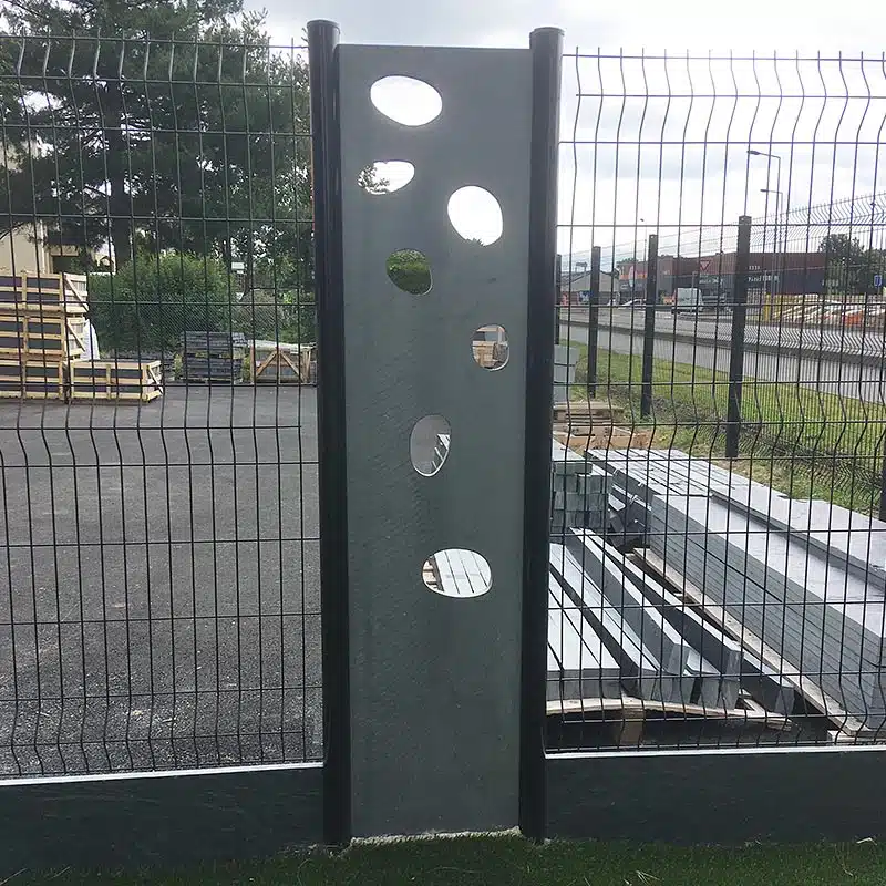 Totem en ardoise Cancal avec délimitation