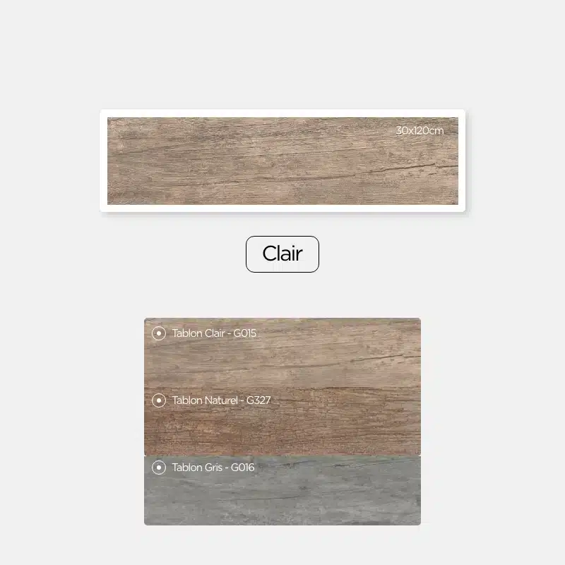Schema couleur Tablon clair