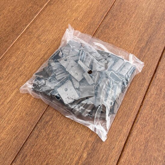 MOSO clips + vis démarrage