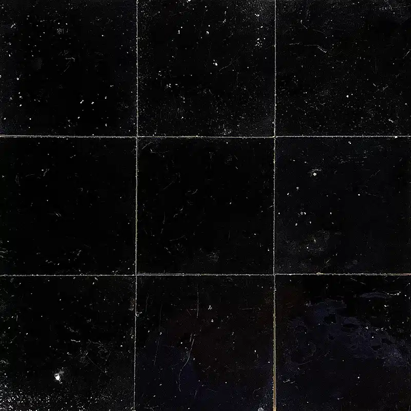 Zellige marocain Noir - 10 x 10 cm
