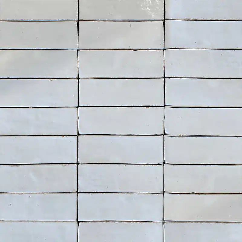 Bejmat marocain Blanc Neige - 4,7 x 14,5 cm