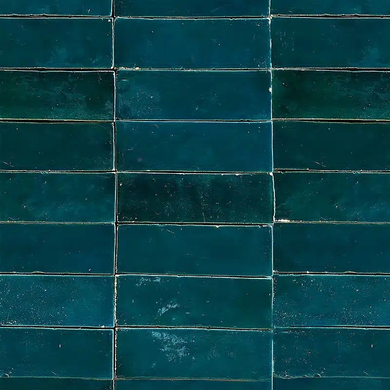Bejmat marocain couleur bleu pétrole