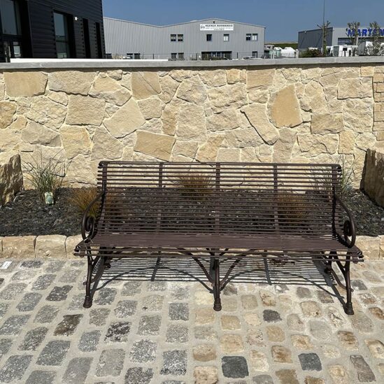 Parement Patrimoine brut - forme libre