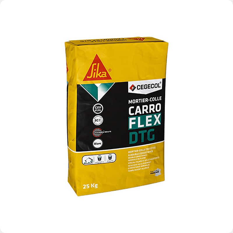 Colle idéale pour la pierre de parement : Carroflex