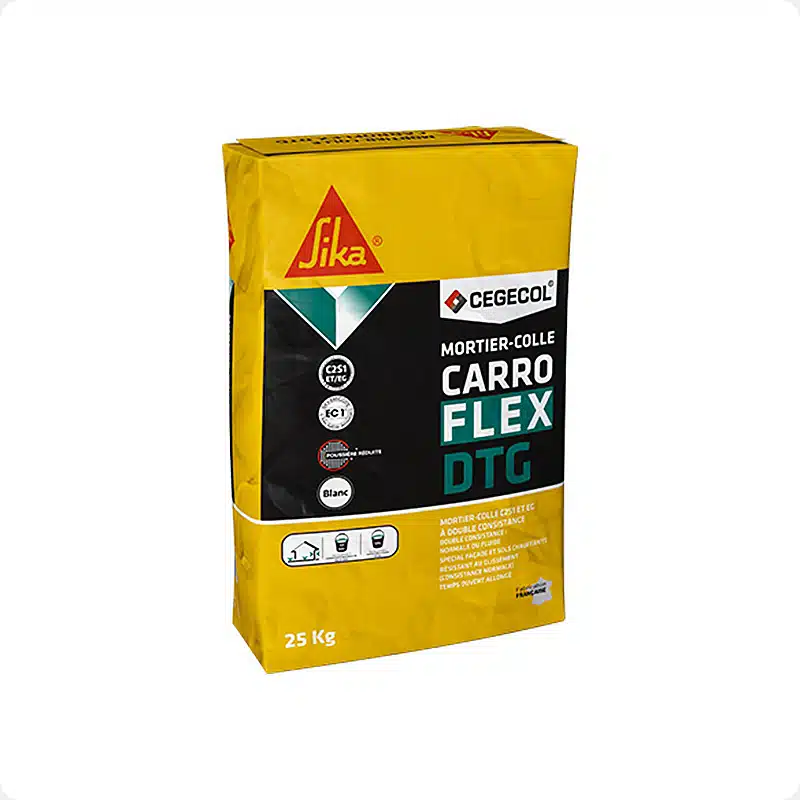 Colle idéale pour la pierre de parement : Carroflex