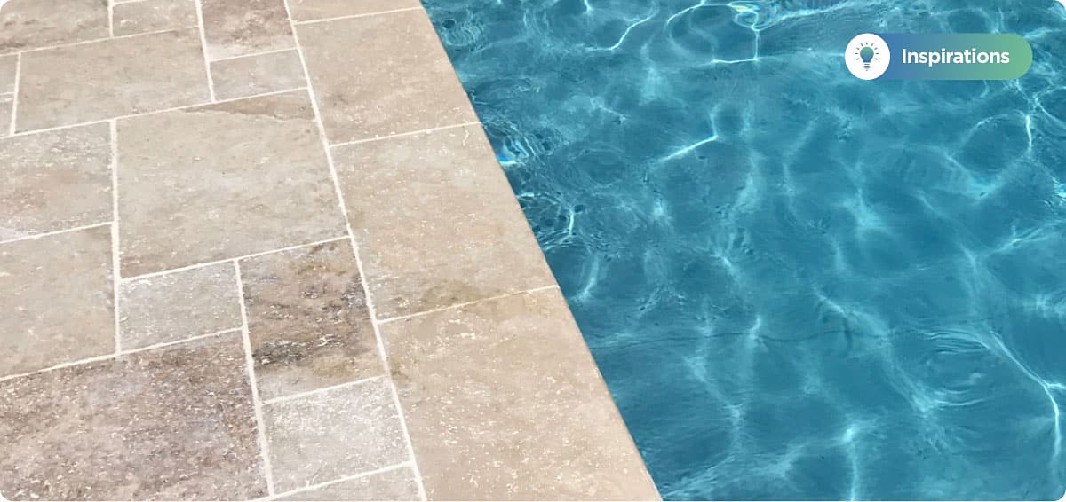 Piscine en Travertin