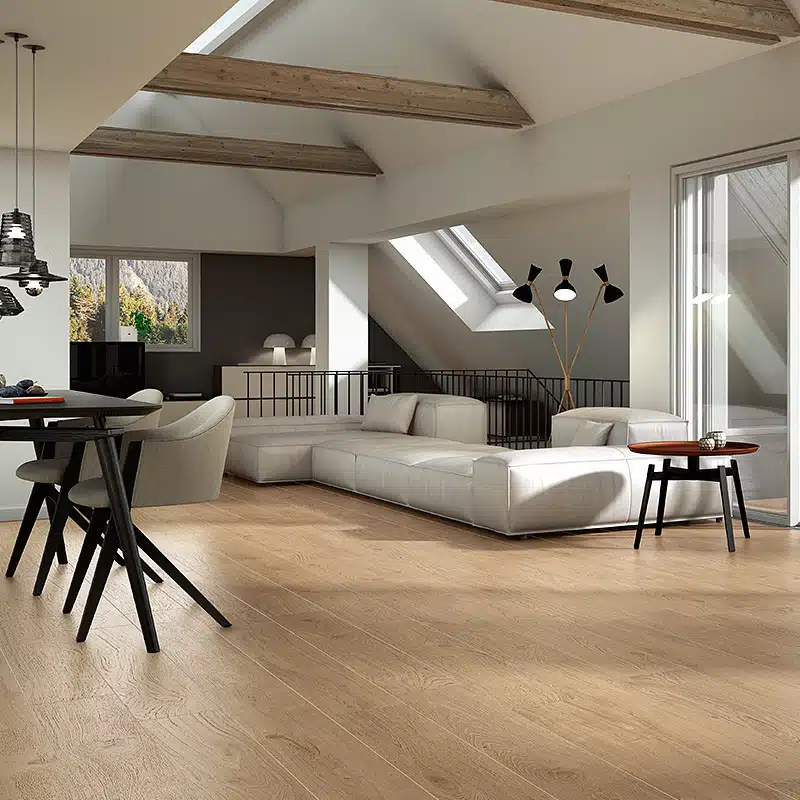 Artwood Honey en intérieur dans un salon