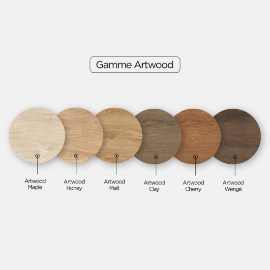 Toutes les nuances de la gamme Artwood